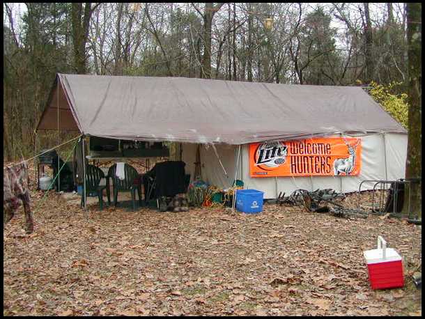 Tarp Over Tent