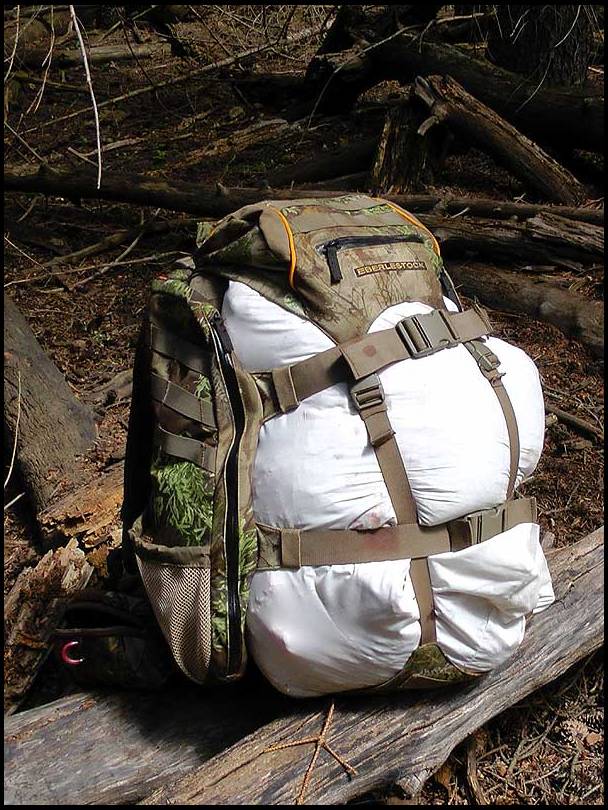 Daypack for meat hauling